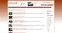 Desktop Screenshot of cacaoweb.net